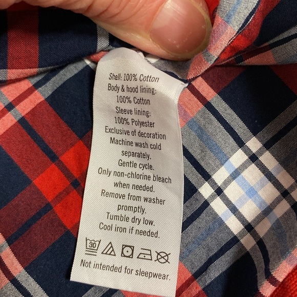 Janie and jack canvas hooded toggle coat 18/24m - Picture 7 of 10